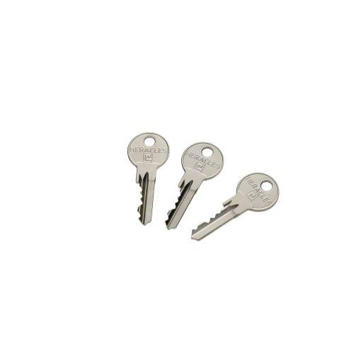Cylindre à bouton 5 goupilles laiton poli B30 x 30 mm