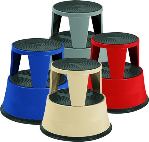 TABOURET MARCHEPIED EN ACIER LAQUE EPOXY - CHARGE 150KG
