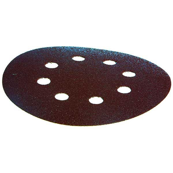 Disques abrasifs Ø125 mm auto-agrippant 8 trous (bois/métal)
