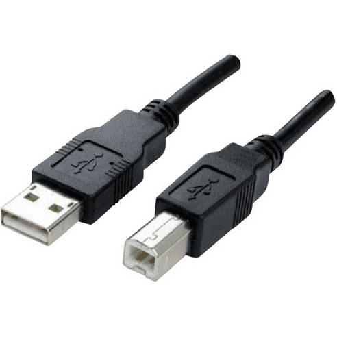 CABLE USB 2.0 TYPE A MALE VERS TYPE B MALE