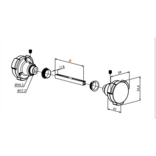 LOCINOX P00006086 bouton de sécurité piscine KIDLOCK