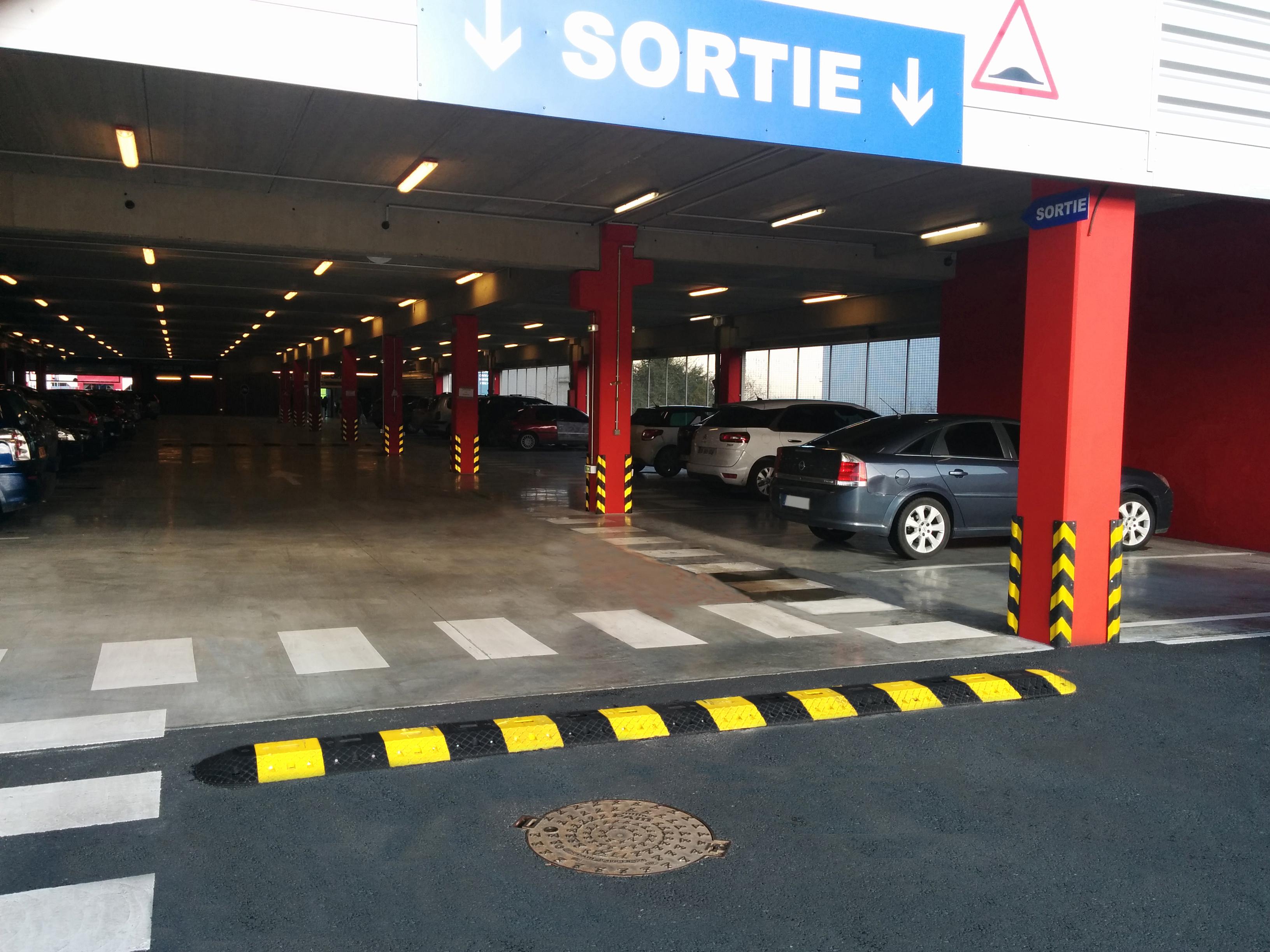 2 RALENTISSEURS POUR VOIES PRIVEES 350 X 250 X 50