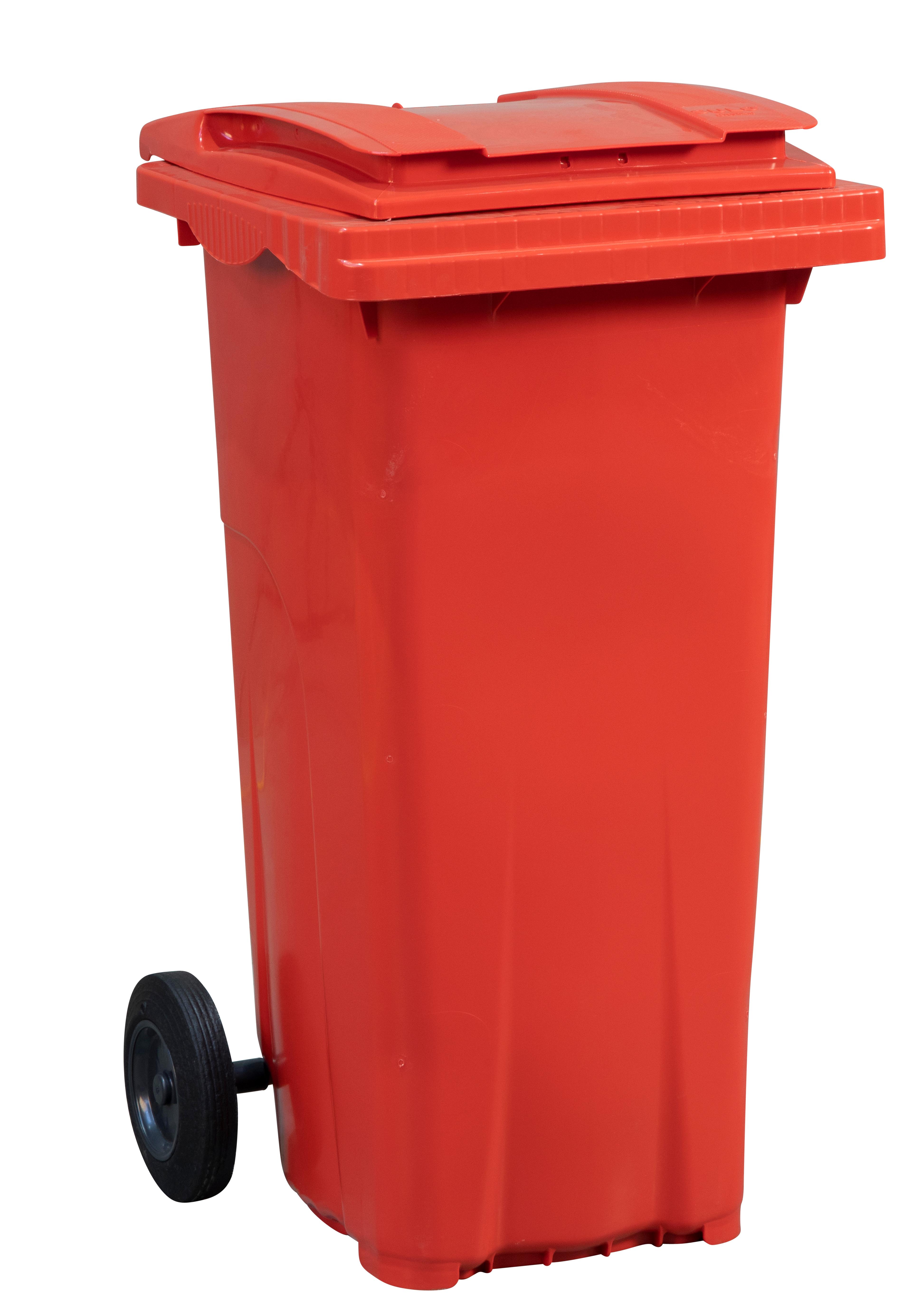 CONTENEUR A DECHETS ROUGE