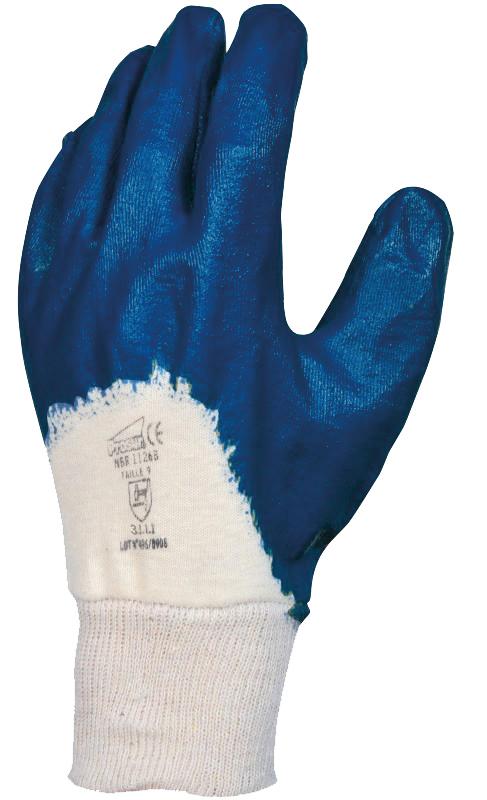 GANTS NITRILE JAUNE TAILLE 7 A 10