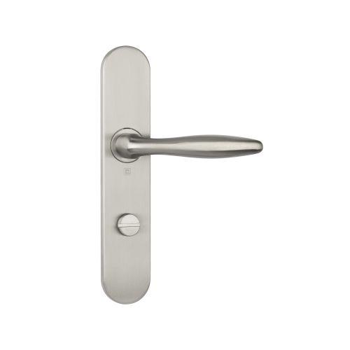 Ensemble double bequille sur plaque JADE série 1594 - Condamnation - inox