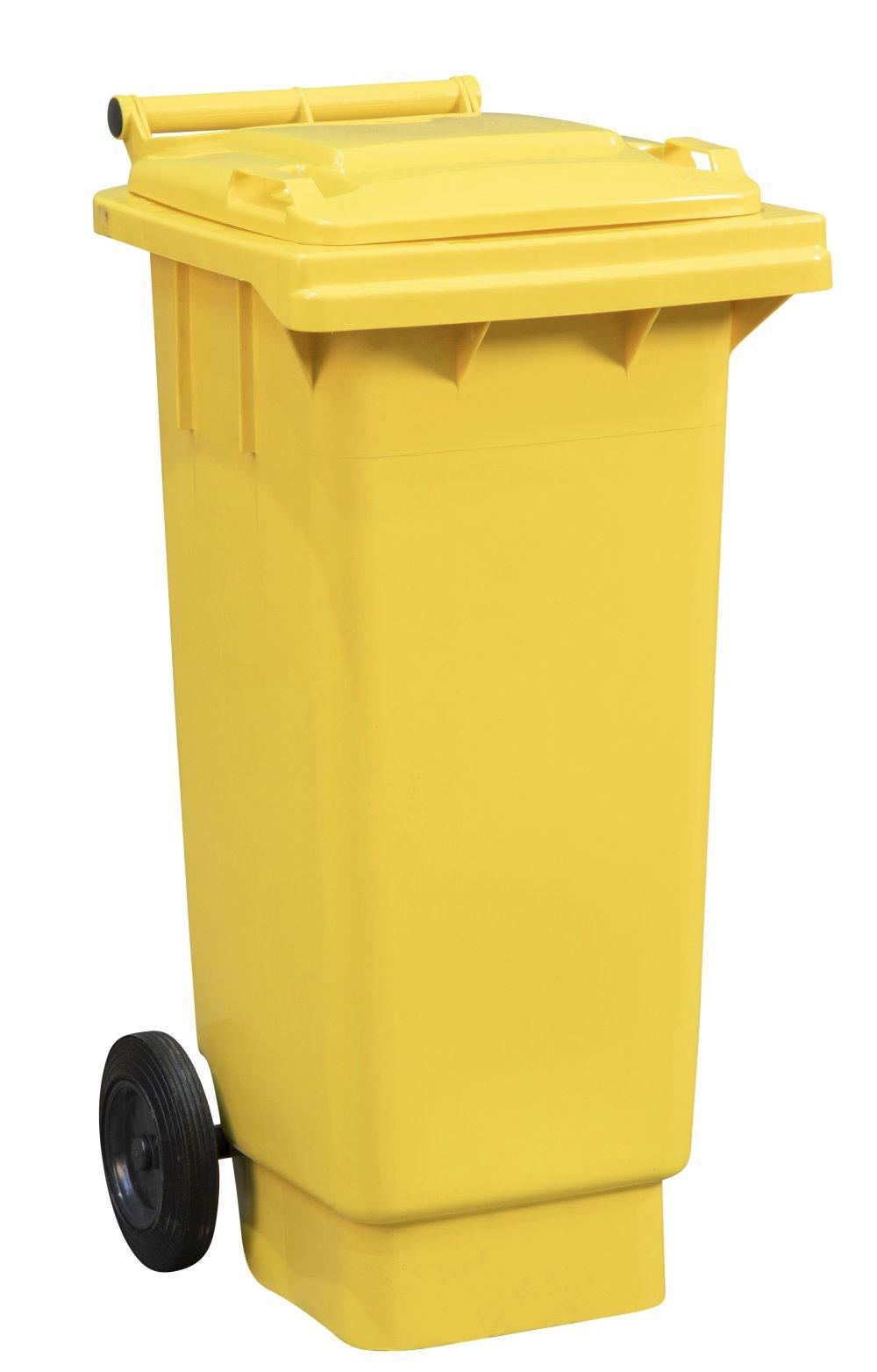 CONTENEUR A DECHETS JAUNE