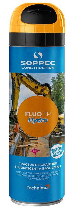 TRACEUR DE CHANTIER FLUO TP ROUGE