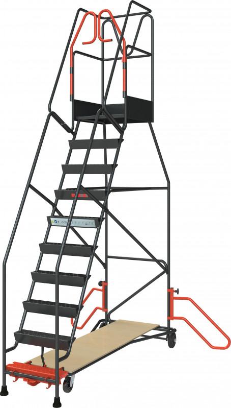 ESCABAUD DE RAYON A IMMOBILISATION AUTOMATIQUE