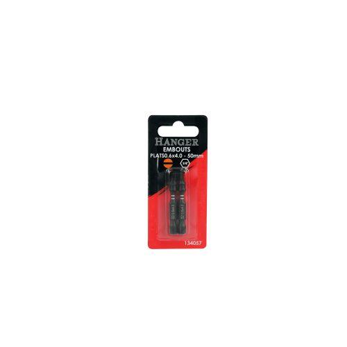 Set 2 embouts impact plat - 75 mm - HANGER
