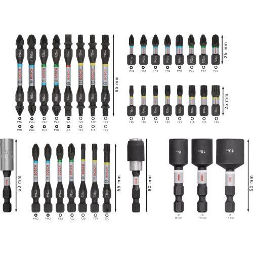Coffret embout de vissage Bosch Pro Impact 36 pièces - 2608522517
