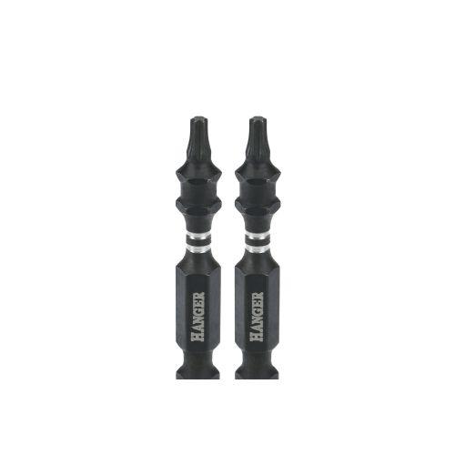 Set de 2 embouts impact Torx étoile - 75 mm - HANGER