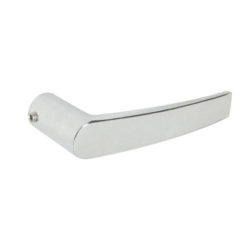 Paire bequille double universelle - Aluminium brut