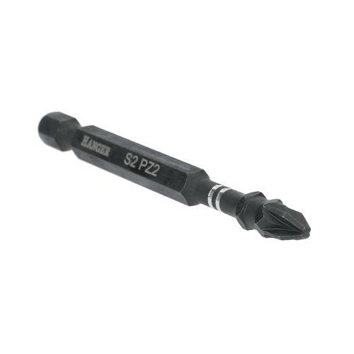 Set de 2 embouts impact Pozidriv - 75 mm - HANGER