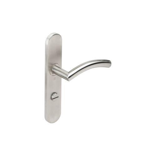 Ensemble double bequille sur plaque JADE série 1494 - Condamnation - inox