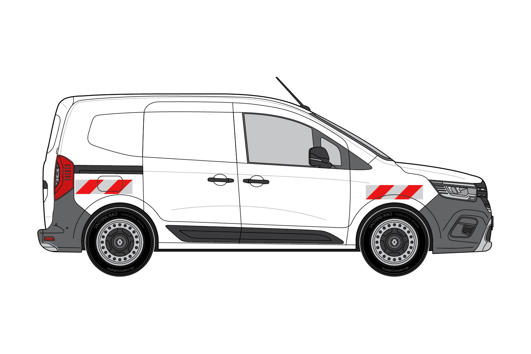 KIT DE BALISAGE VEHICULES LEGERS CLASSE A