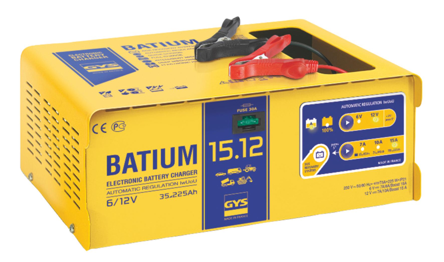 CHARGEUR BATTERIE 6V-12V