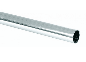 TUBE DE PENDERIE ROND Ø 18 mm - Alu anodisé