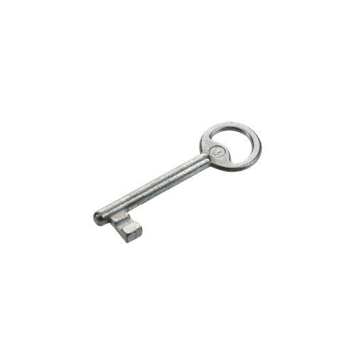 Coffre à larder monopoint étroit Série L100NF - Axe 40 MM - Clé L - Blanc