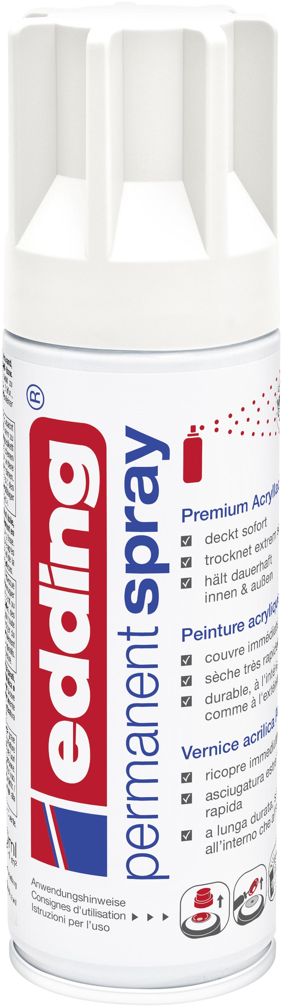 SPRAY PEINTURE PERMANENTE ACRYLIQUE NOIR MAT