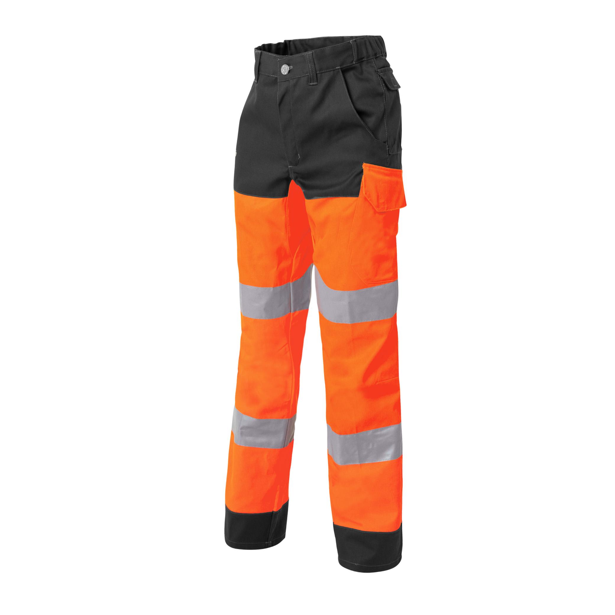 PANTALON HAUTE VISIBILITE JAUNE/GRIS CHARCOAL TAILLE 36 A 64