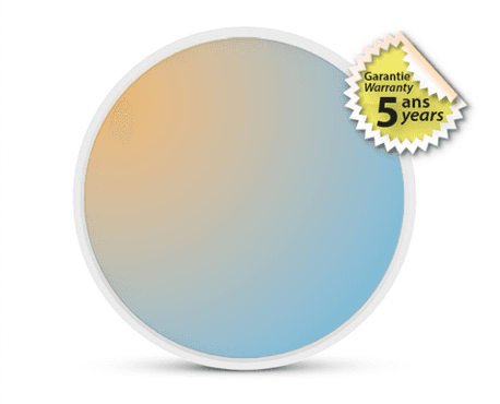 Plafonnier LED Blanc CCT 18W LUNA II - Garantie 5 ans