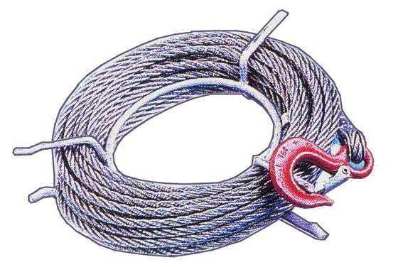 CABLE TIRFOR AVEC CROCHET