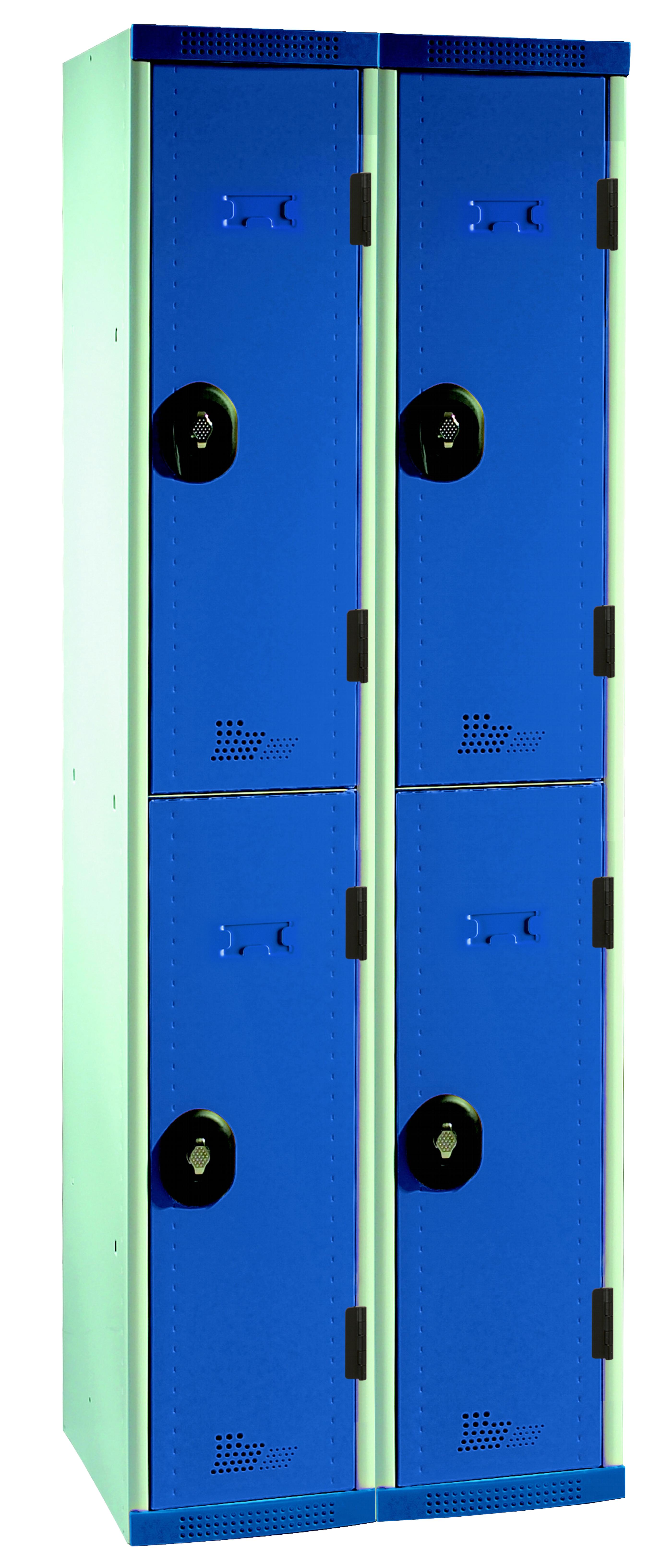 VESTIAIRE SUR SOCLE 1 COLONNE 2 PORTES 300 X 500 X 1800