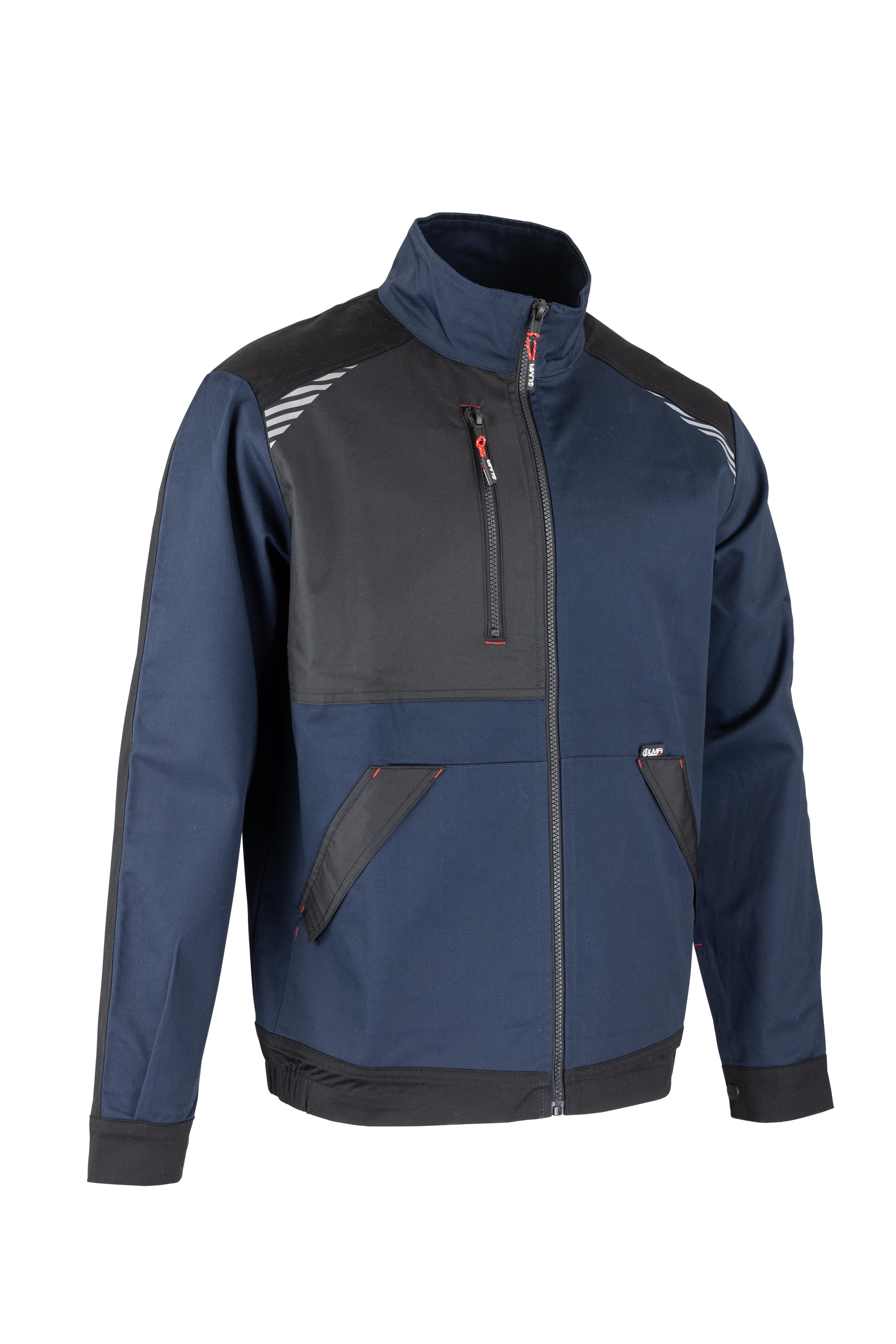 VESTE ZIPPEE BICOLORE