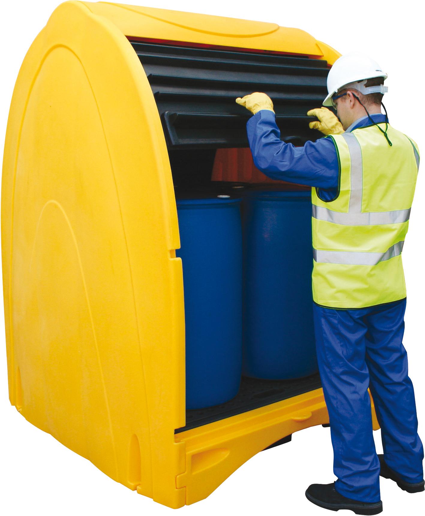BOX DE STOCKAGE PE POUR FUTS