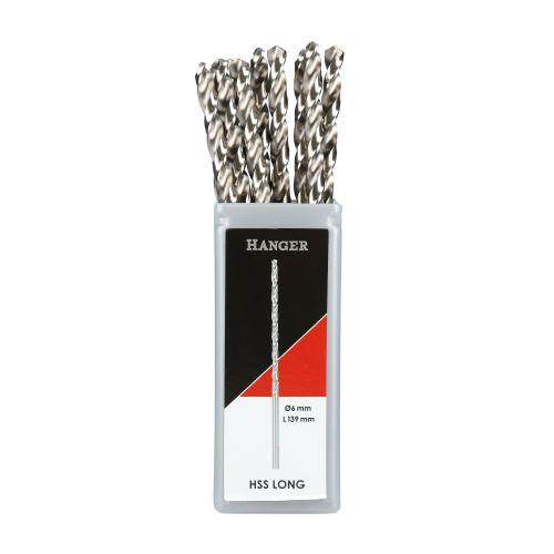 Set de 10 forets métaux longs HSS - HANFER