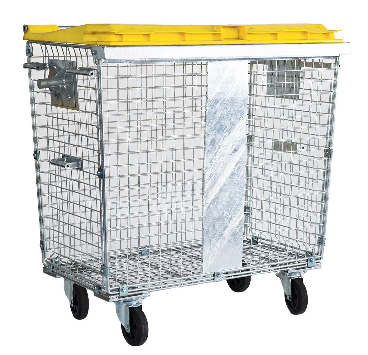 CONTENSEUR A DECHETS GRILLAGE SEUL