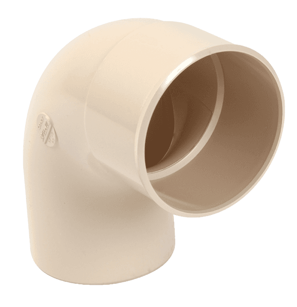 Coude pour tube de descente cylindrique Ø 80