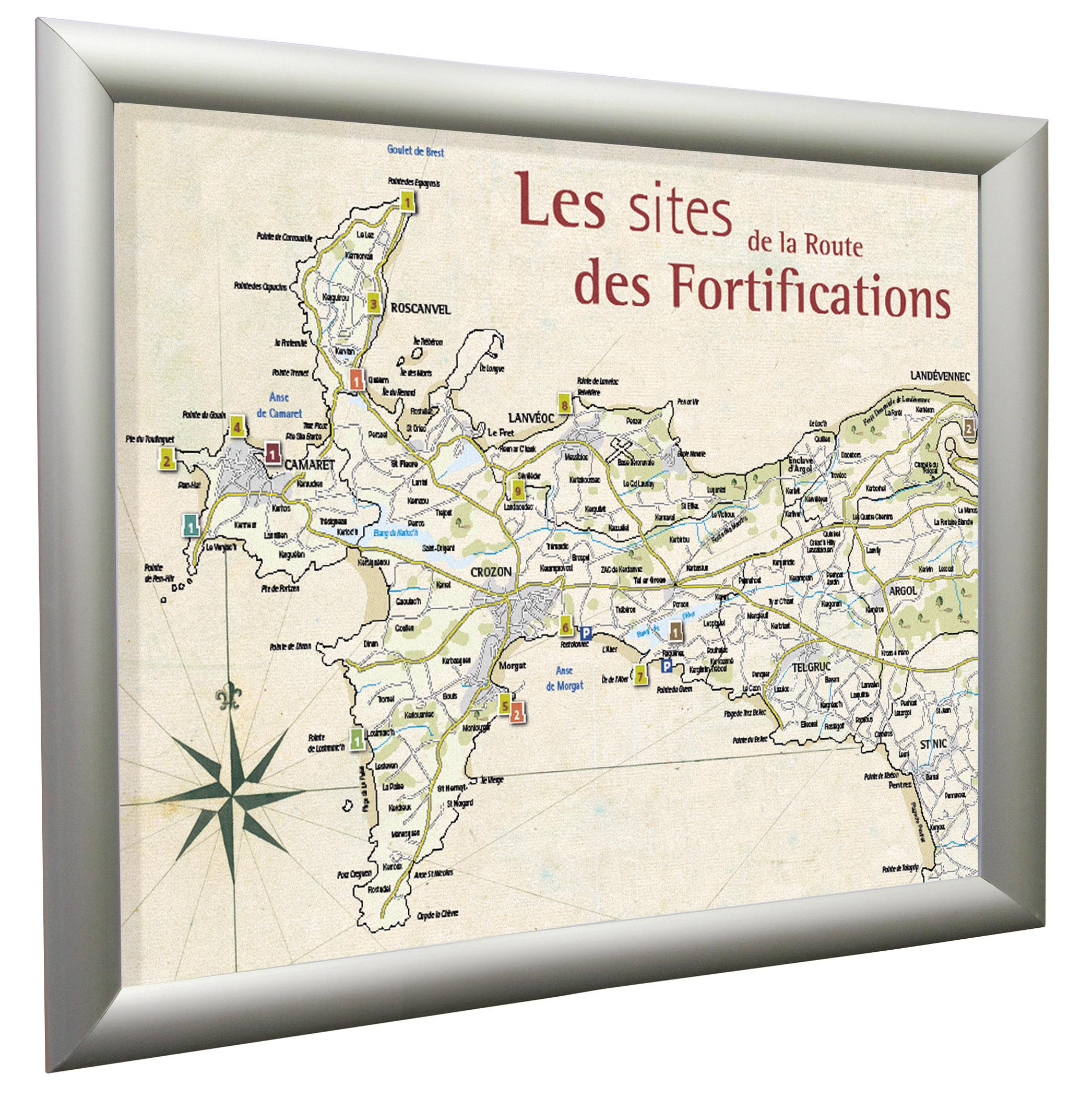 CADRE D'AFFICHAGE INTERIEUR ""CLIC-CLAC""