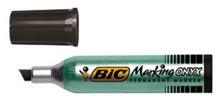 MARKER ONYX AVEC POINTE BISEAU