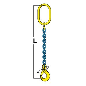 ELINGUE CHAINE NON REGLABLE CROCHET AUTOMATIQUE