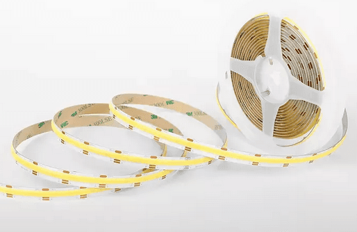 Kit complet Ruban LED COB CCT 24V + Alim + Contrôleur + Télécommande