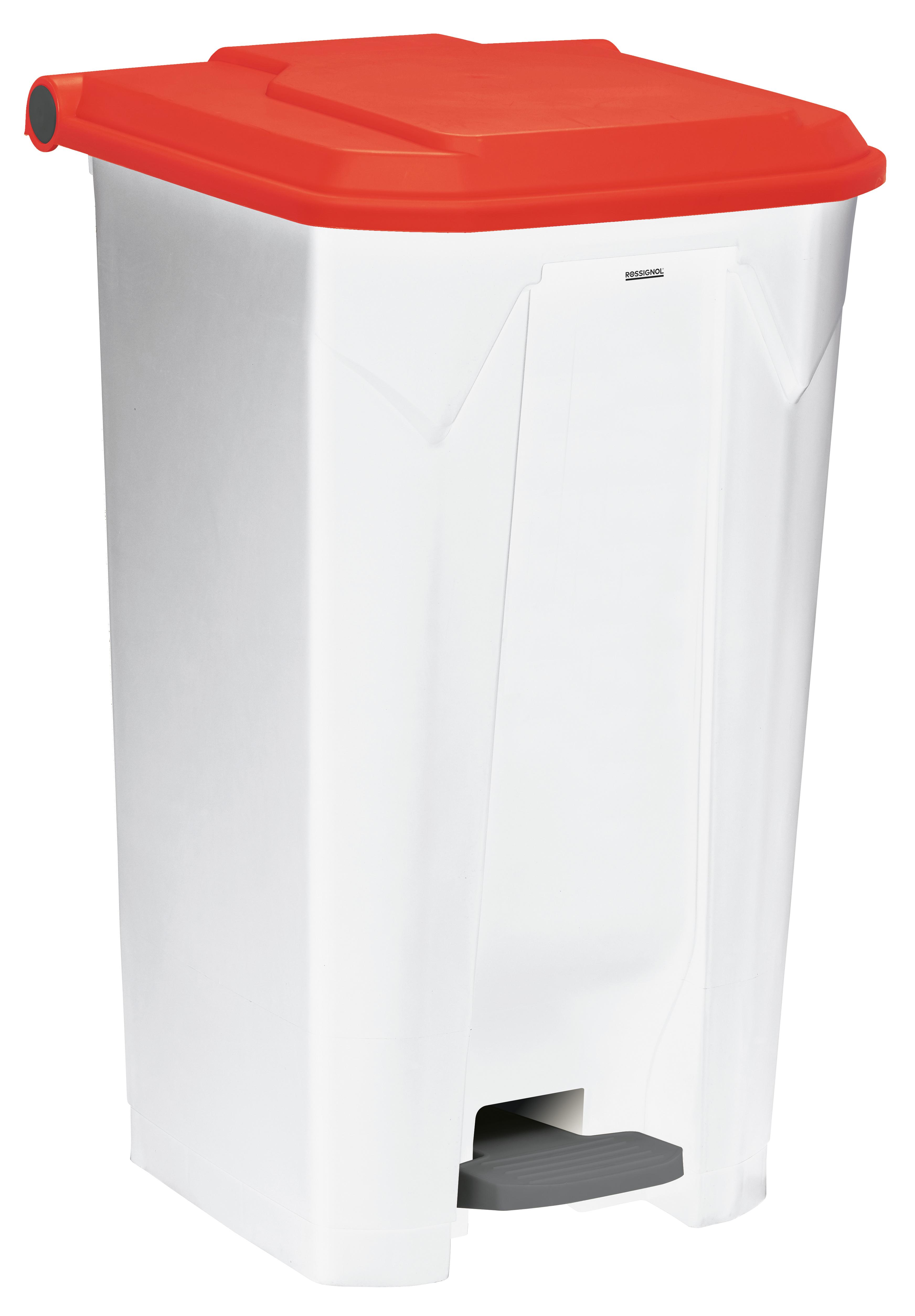 POUBELLE A PEDALE ROUGE 30L