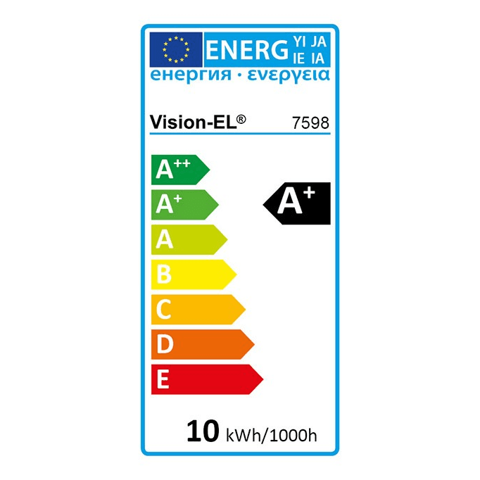 TUBE LED VISION-EL T8 4000°K 180V-265V