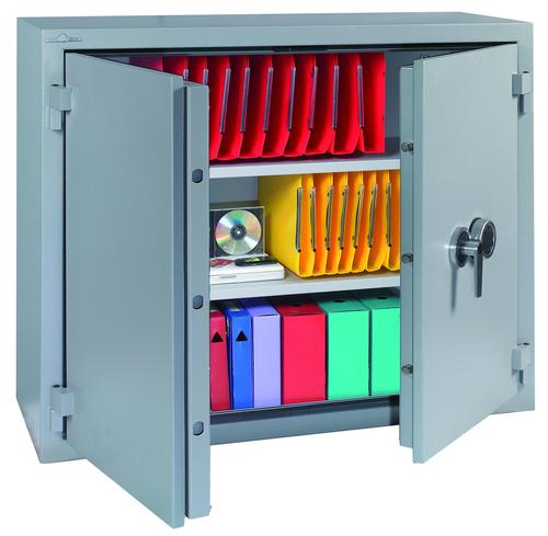 ARMOIRE FORTE ANTI-FEU SERRURE
