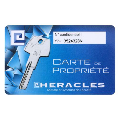 Cylindre à bouton Y7+ 30 x 30 mm - 12 pièces