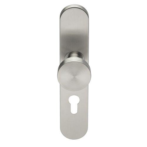 Palière sur plaque JADE série BP01 - Inox - Clé I