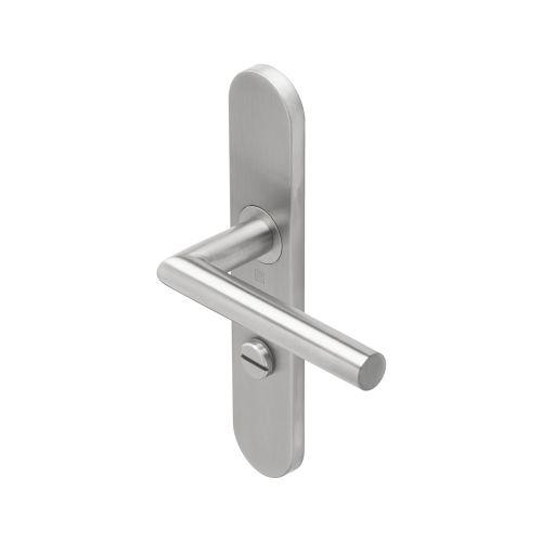 Ensemble double bequille sur plaque JADE série 1394 - Condamnation - inox