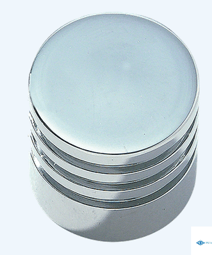 BOUTON RAINURE-LAIT.NICKEL MAT