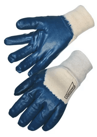NITRILE BLEU SUR MOLLETON,10