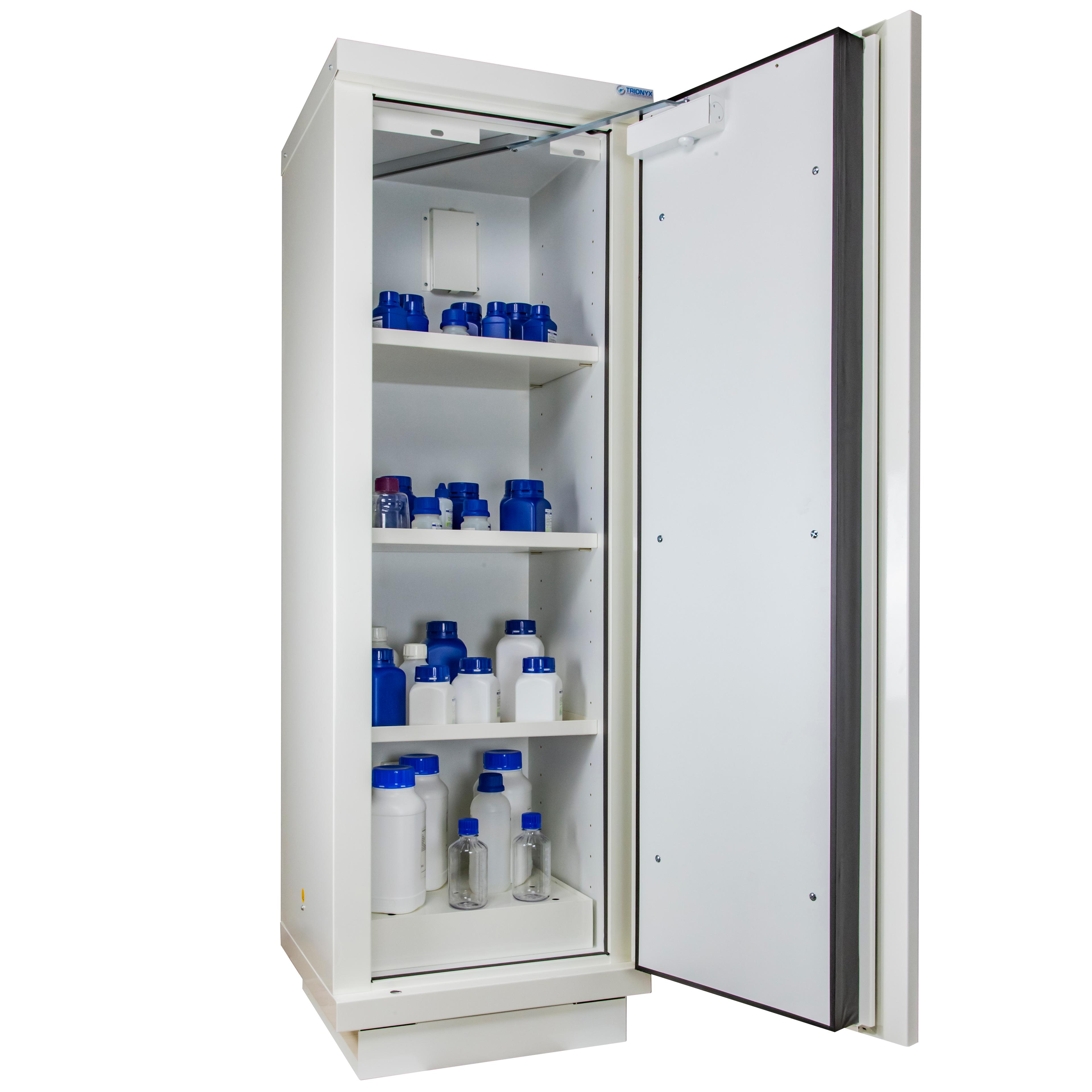 ARMOIRE DE SECURITE 90 MIN 30L 1 PORTE 1 ETAGERE 1 BAC