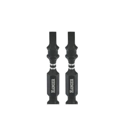 Set 2 embouts impact plat - 75 mm - HANGER