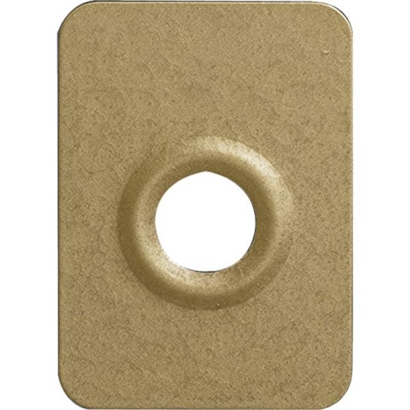 Plaque de renforcement pour verrou ISEO finition Bronze/Or