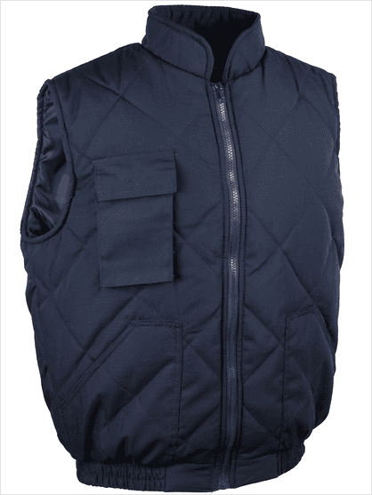 GILET MARINE POCHE TEL,XL