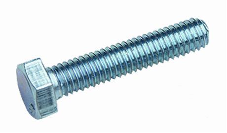 VIS T.H. CLASSE 6.8 ACIER ZINGUE DIN933