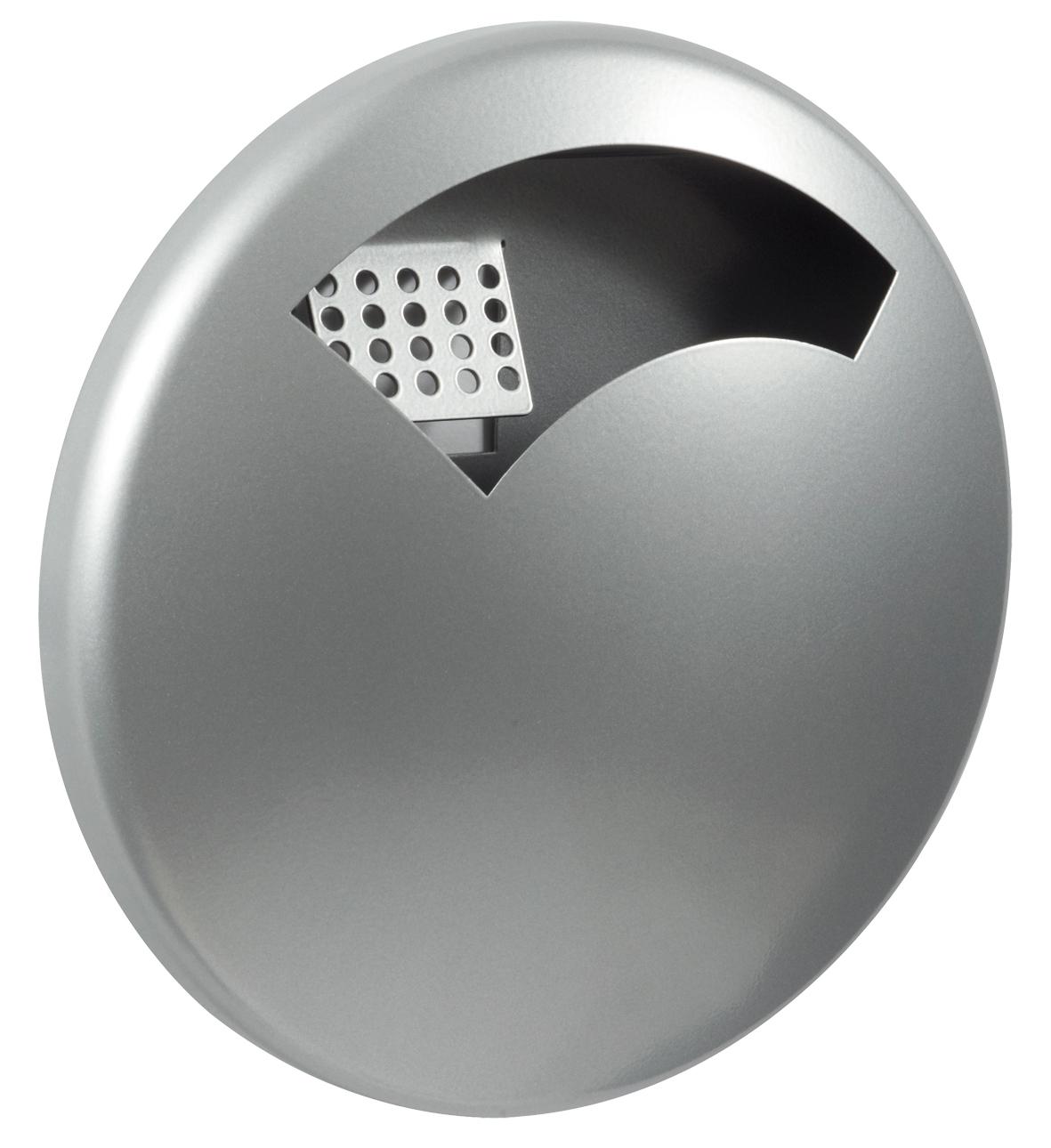 CENDRIER MURAL 0,5L GRIS METAL